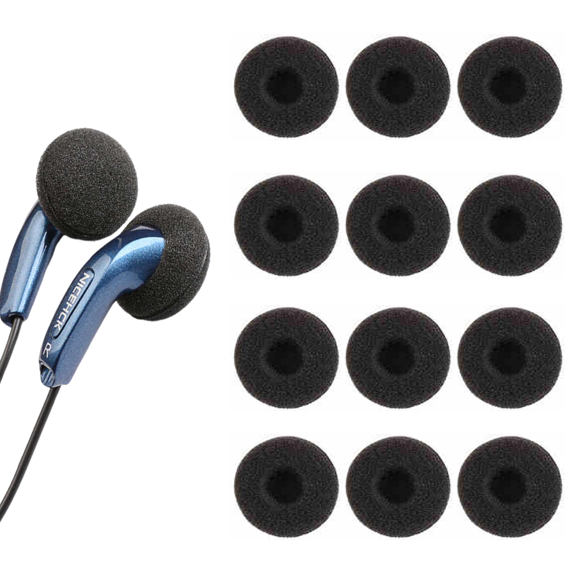 Amazon | DELUXEFOX ヘッドホン 交換用 イヤーパッド 直径18mm