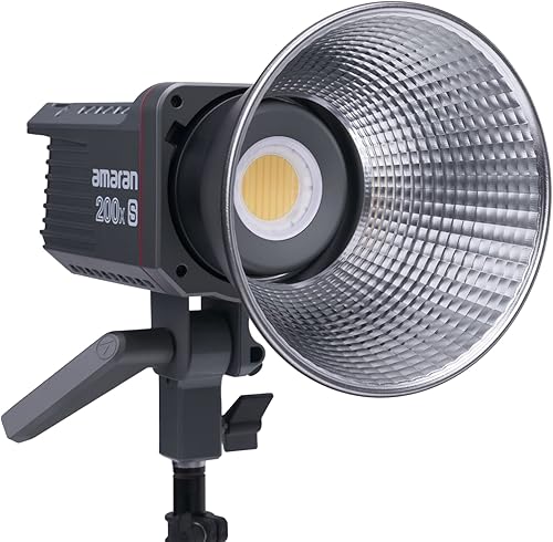 Miniatura 5 de Amaran - Luz de video COB 200X S, salida de 200 W, luz de fotografía de montaje Bowens, control de aplicación, 9 efectos de iluminación