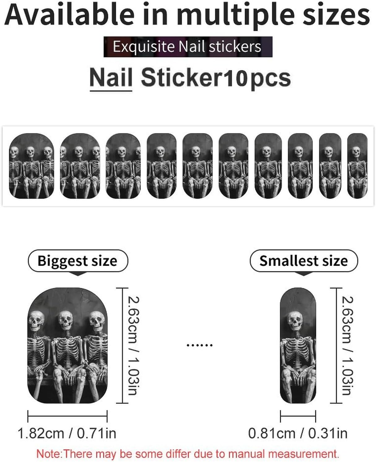 Nail Strips Bundle Full Wrap Long Lasting Nail Polish Strips Easy Application and Removal Salon Quality Self Adhesive Art Stickers for Women Gifts