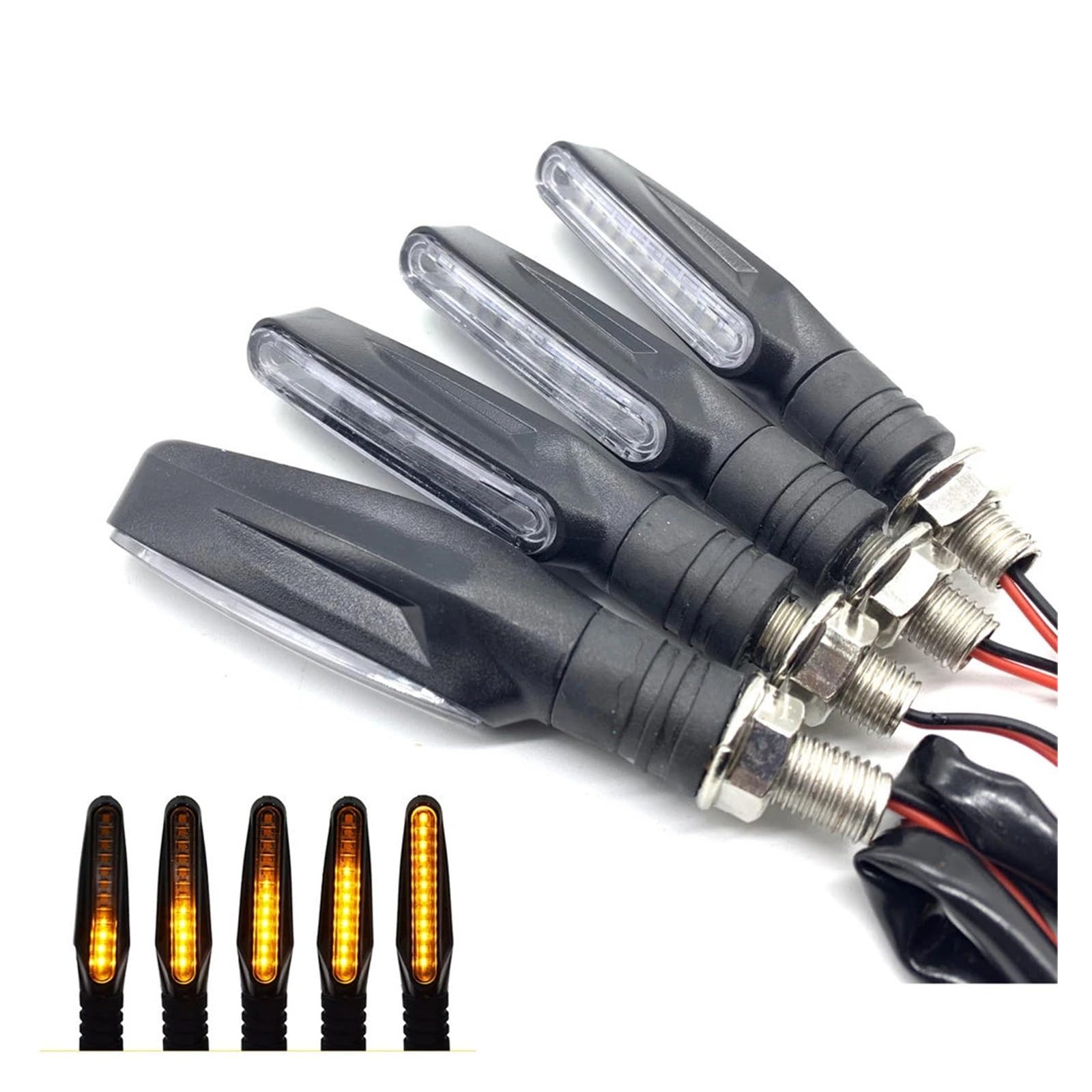 Clignotant LED de signaux séquentiels Virage Moto Clignotant Indicateurs