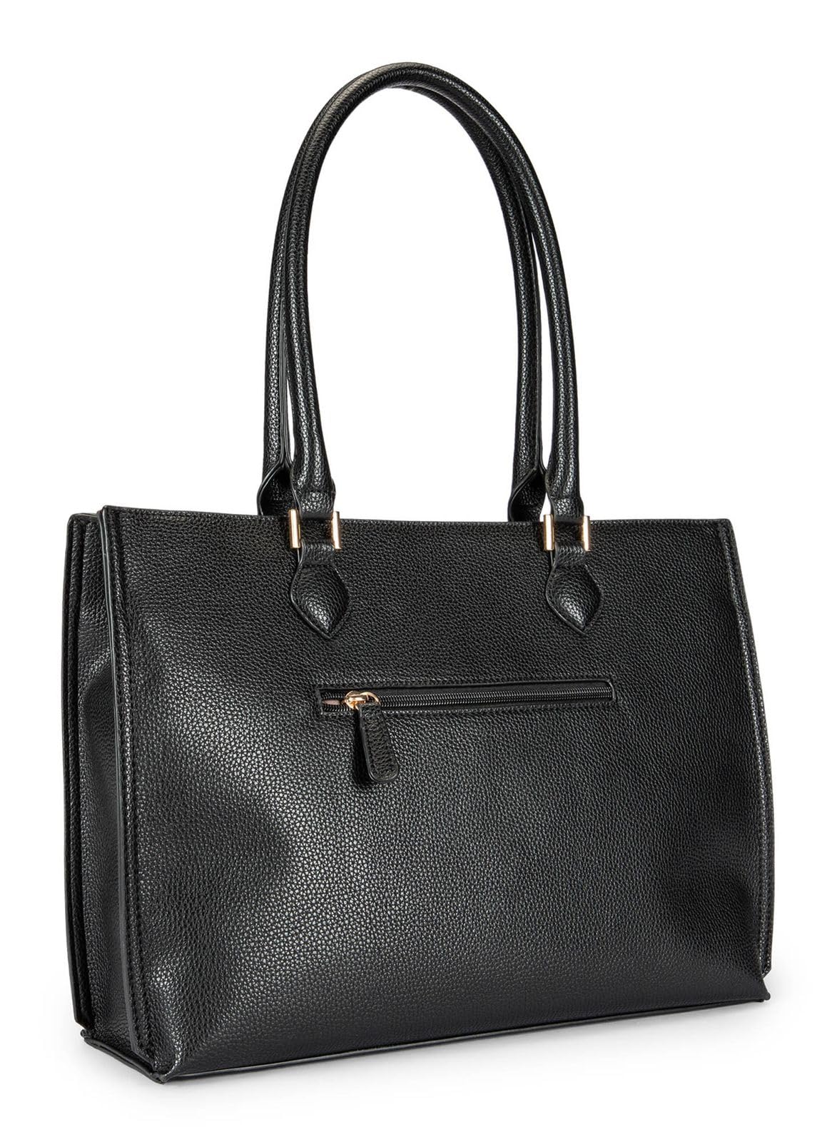L.Credi borsa a tracolla Sarita Shoulder Bag Black nero