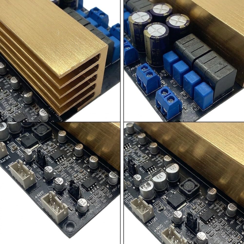 TPA3255 para amplificador, 4 canales, 315Wx4, DC24-48V, Clase D TPA3255