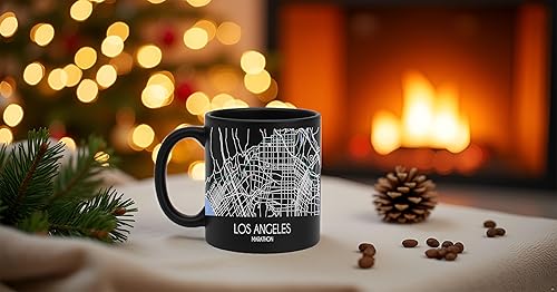 Miniatura 279 de TJ Originals Marine Corps Trail - Taza de café de cerámica de 11 onzas, regalos motivacionales para hombres, recuerdo de camino de maratón, regalo