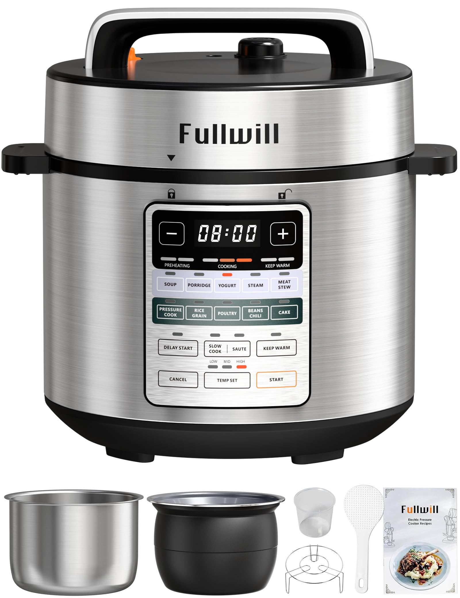 Fullwill Dual-Pot Pressure Cooker