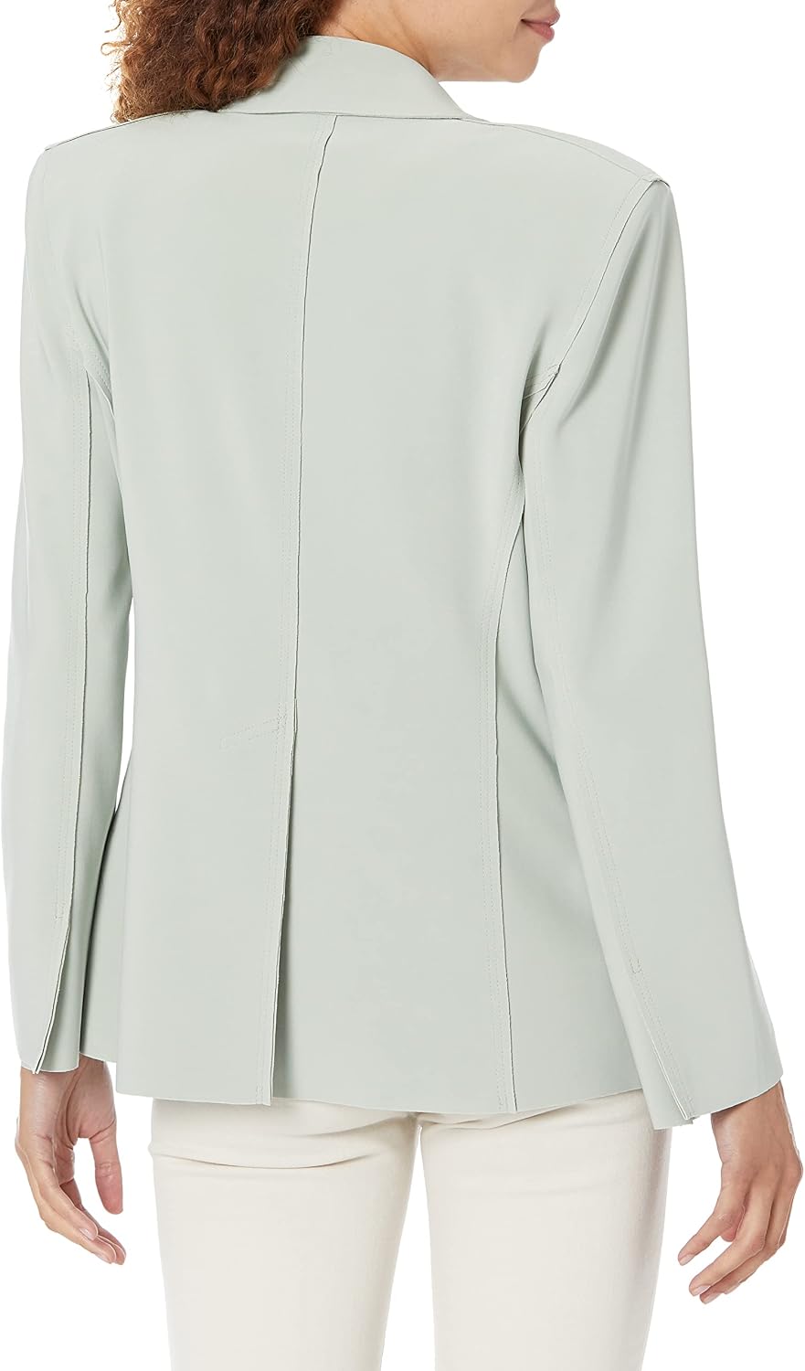 Norma Kamali Women's Classic Single Breasted Jacket