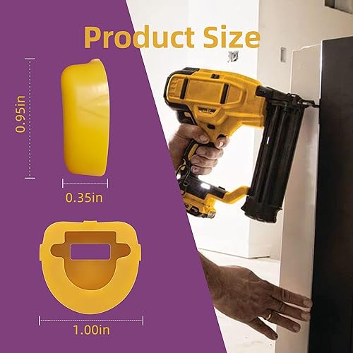 Miniatura 3 de Almohadilla de seguridad de repuesto para clavadora Bostitch SB-1664FN, 4148000, 5335001, 6240001 (paquete de 3)