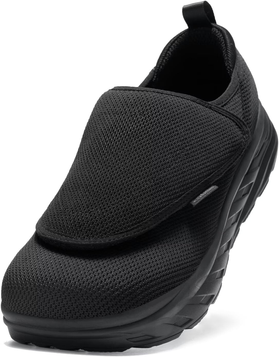 OrthoComfootMen's Orthopedic Diabetic Extra Wide Walking Shoes: Comfortable Arch Support Slip-On Loafers for Plantar Fasciitis, Adjustable Easy Top Orthotic Shoes for Foot and Heel Pain Relief