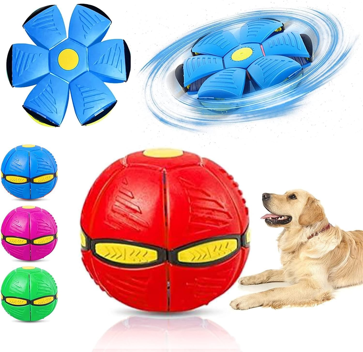 Pet Supplies Pet Toy Flying Saucer Ball for Dogs, Flying Saucer Ball