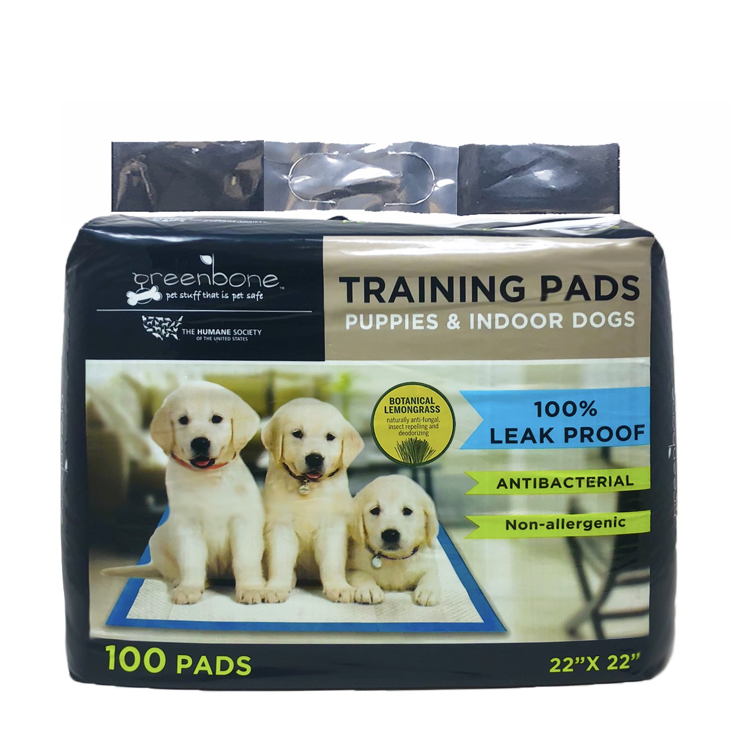 The Humane SocietyIndoor Puppy Training Pads 22" x 22" - 100 Count