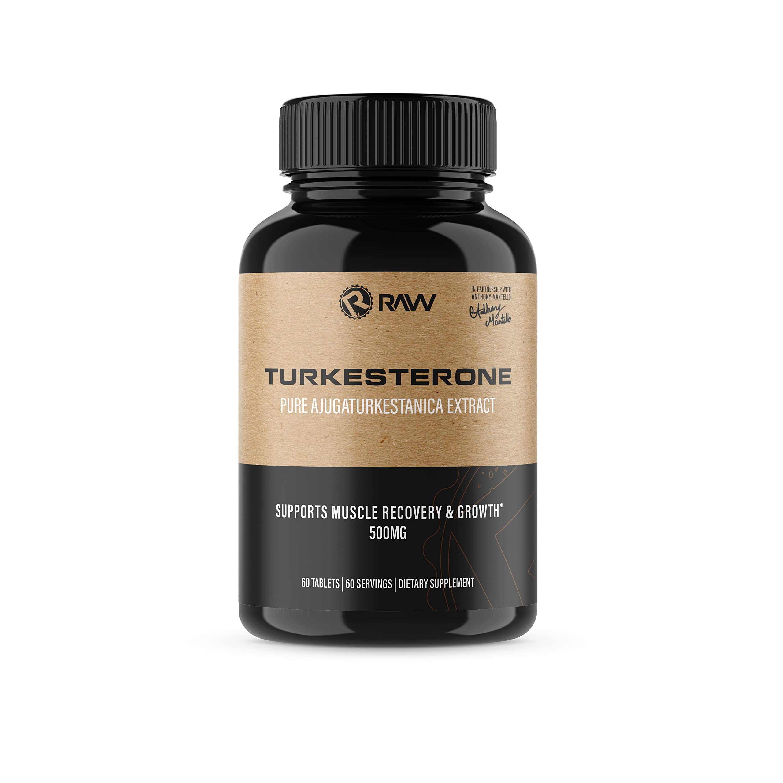 RAW Turkesterone Ajuga Turkestanica, 60 Tablets
