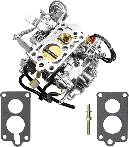 Repuesto de carburador para Toyota TOY-505 22R Motor 2 Barril Toyota Pickup Base 35290 2.4L 2366cc C4036 con conector de enchufe redondo 1983-1987