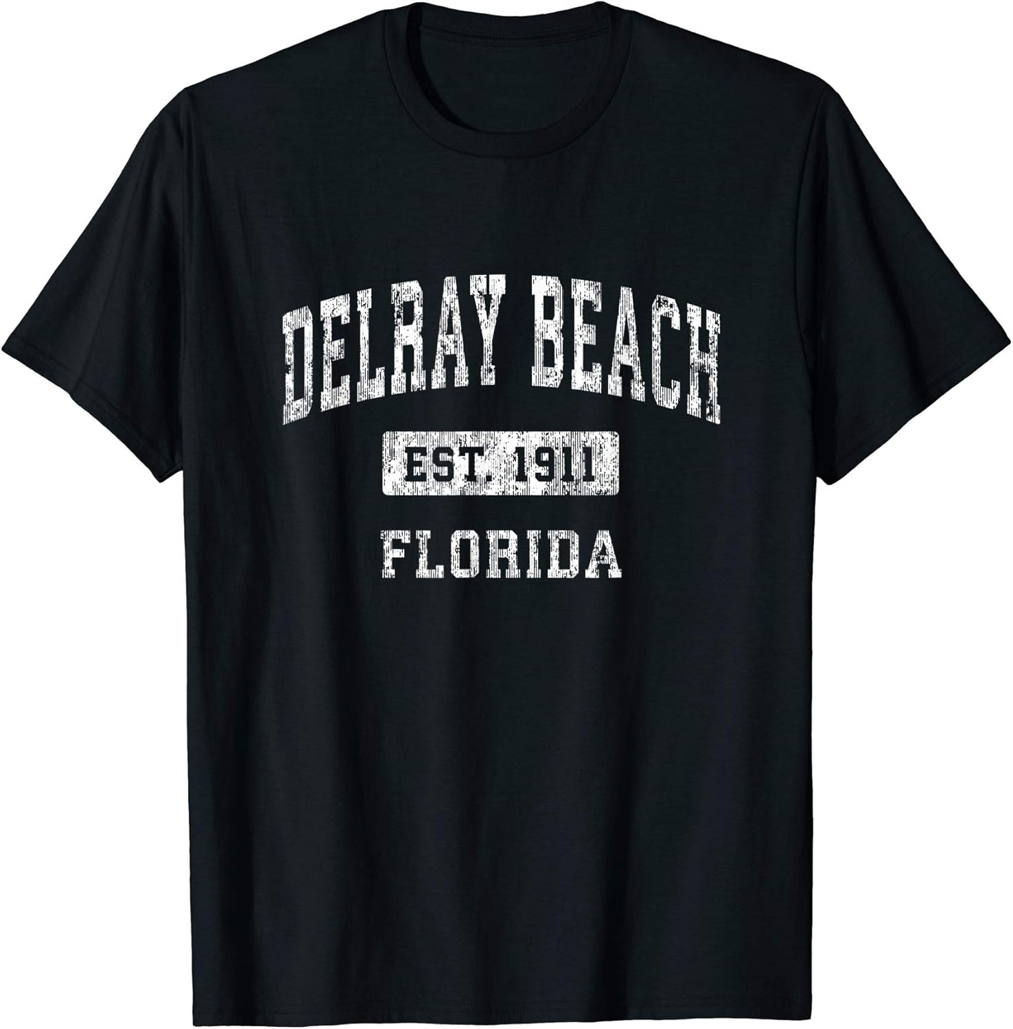 Amazon Com Delray Beach Florida Fl Vintage Established Sports