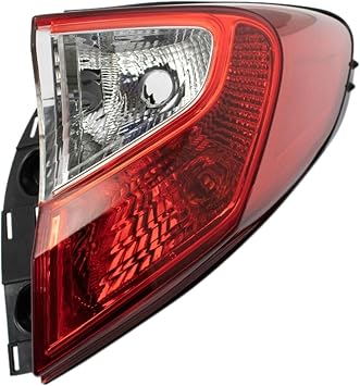 Tail Light Assembly Right Passenger Outer Side Lamp for Toyota for C-HR XLE 18-21 & LE/Limited 19-21 TY1336-U000R LHT08858