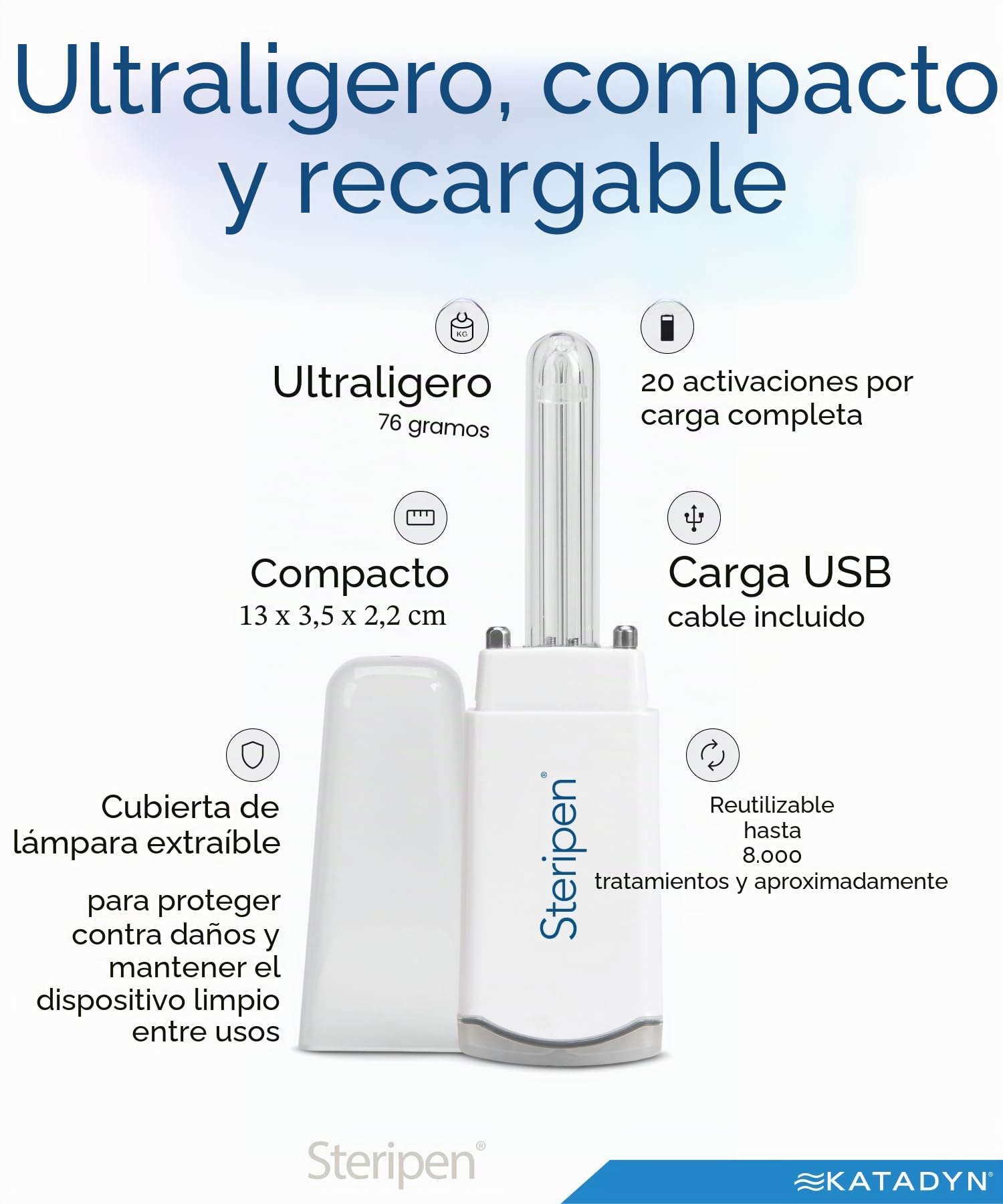 Ultralight potabilizador de agua UV SteriPEN®