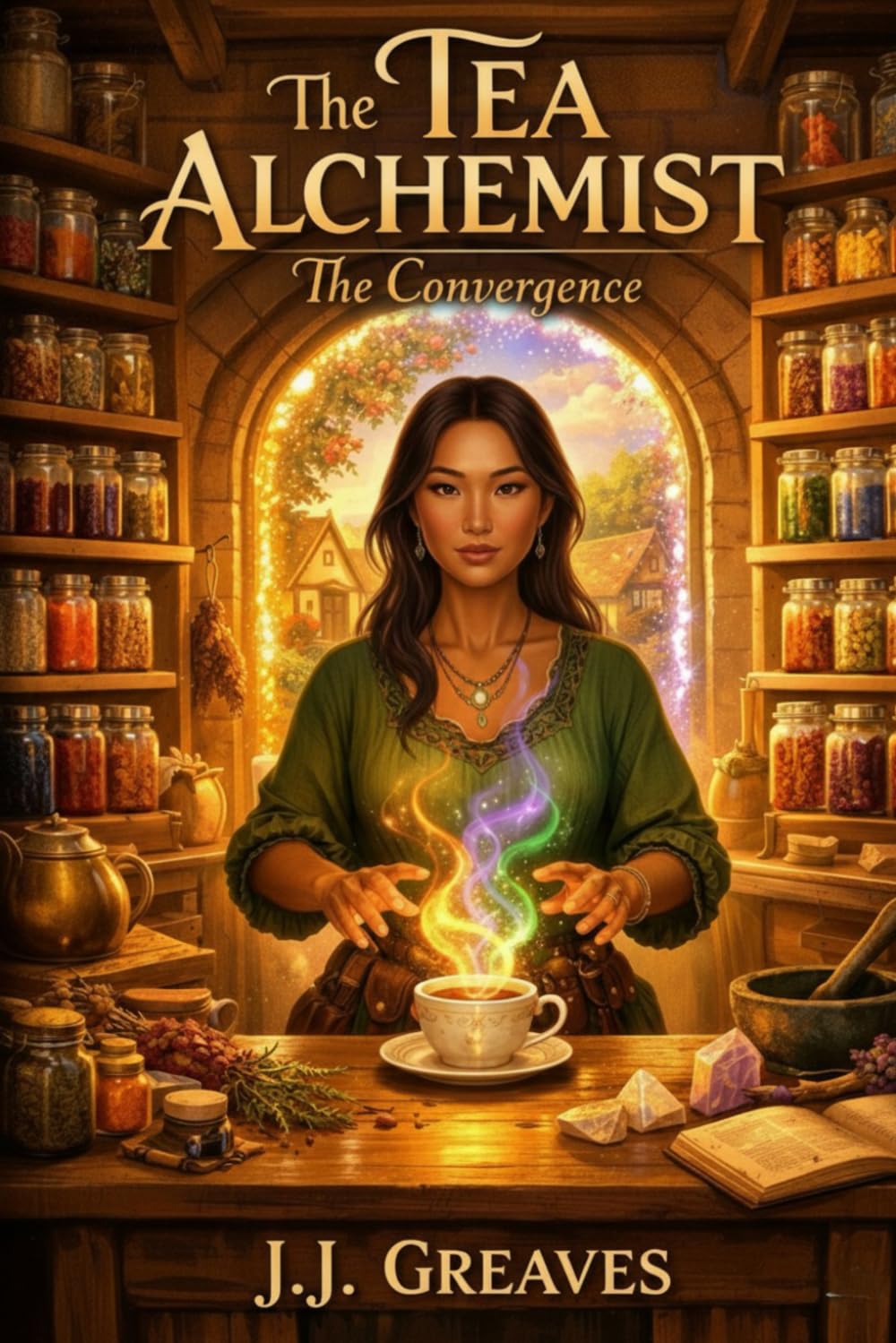 The Tea Alchemist : Convergence: A Cozy Fantasy of Found Family, Tea Magic, and Neurodivergent Belonging