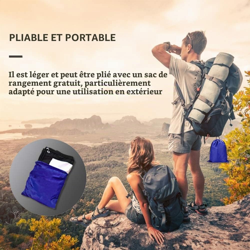 NIERBO Écran de projecteur 180 Pouces 16:9 NIERBO Portable Movies Screen HD Écran de Projection pour la Maison, l'intérieur et l'extérieur