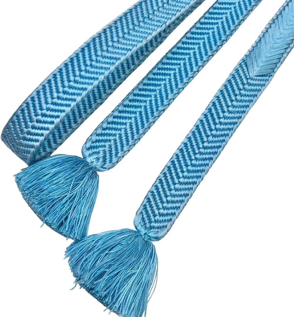 七五三No.24かのこ、前髪飾り房付、簪蝶、指輪4点セット(淡黄緑☓橙絞り)