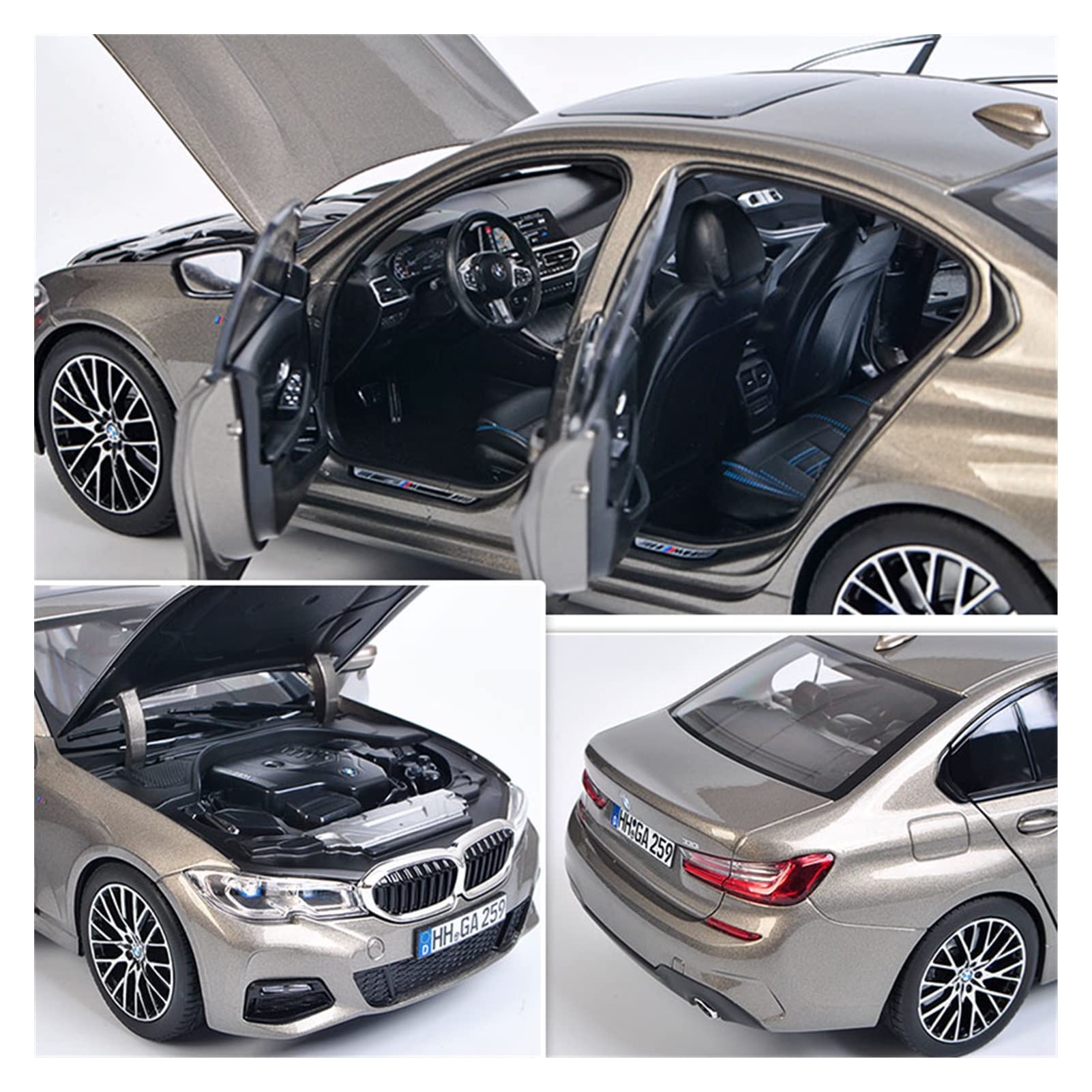 Amazon.com: Resin Car Vehicle Model 1 18 Fit for BMW 3
