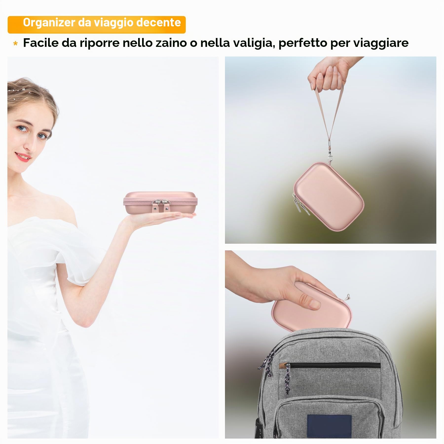 Elonbo Custodia per KODAK Step/KODAK Step Slim Mobile Instant Photo Stampante a colori