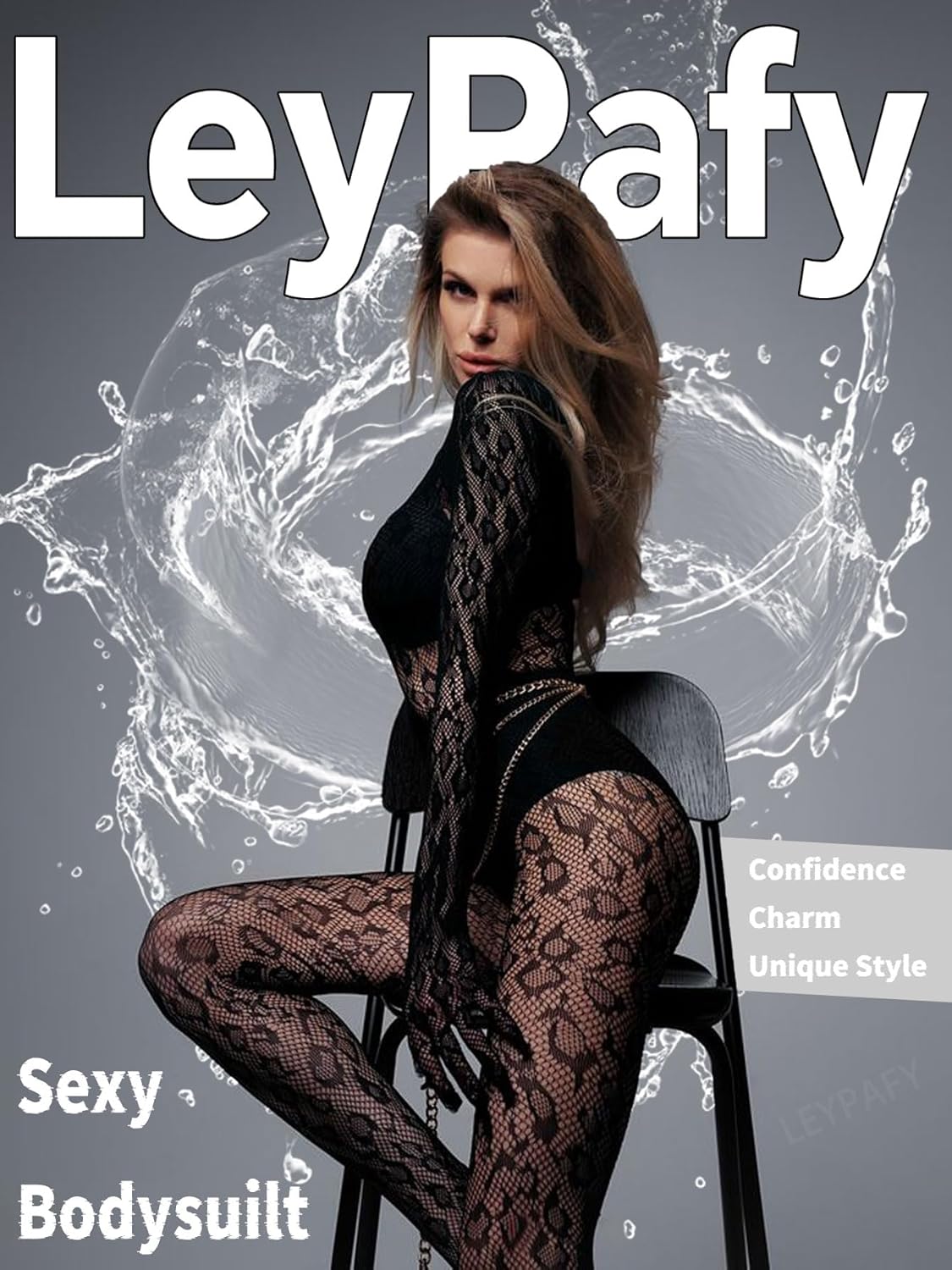 Women Sexy Lingerie Bodysuit Fishnet Bodystocking Leopard Jumpsuit Rave Outfits One Piece Bodydoll Plus Size - Image 2