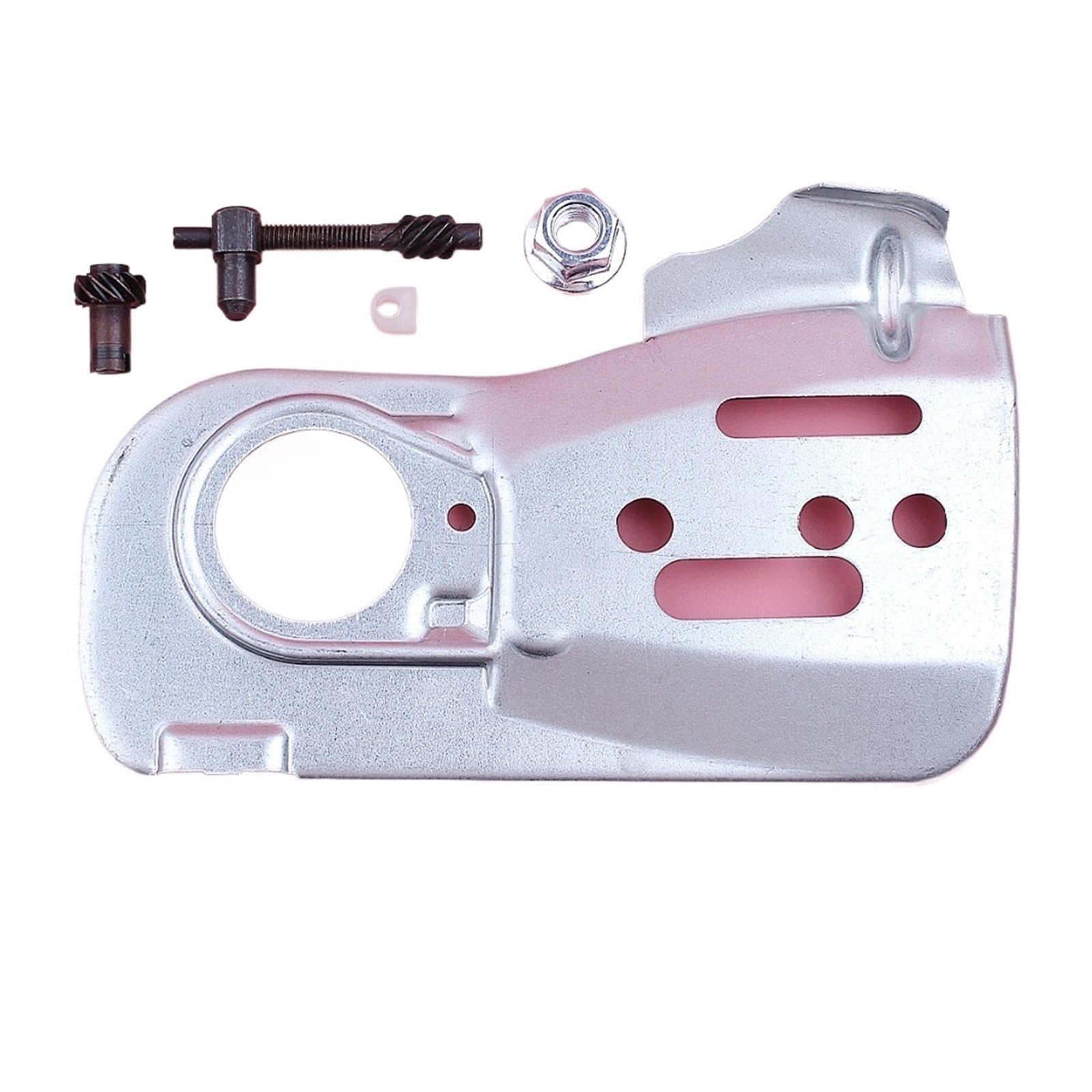 Piastra Guida tendicatena regolatore Catena for Kit Dado Barra 445 450 Motosega Sostituzione Pezzo di Ricambio utensile