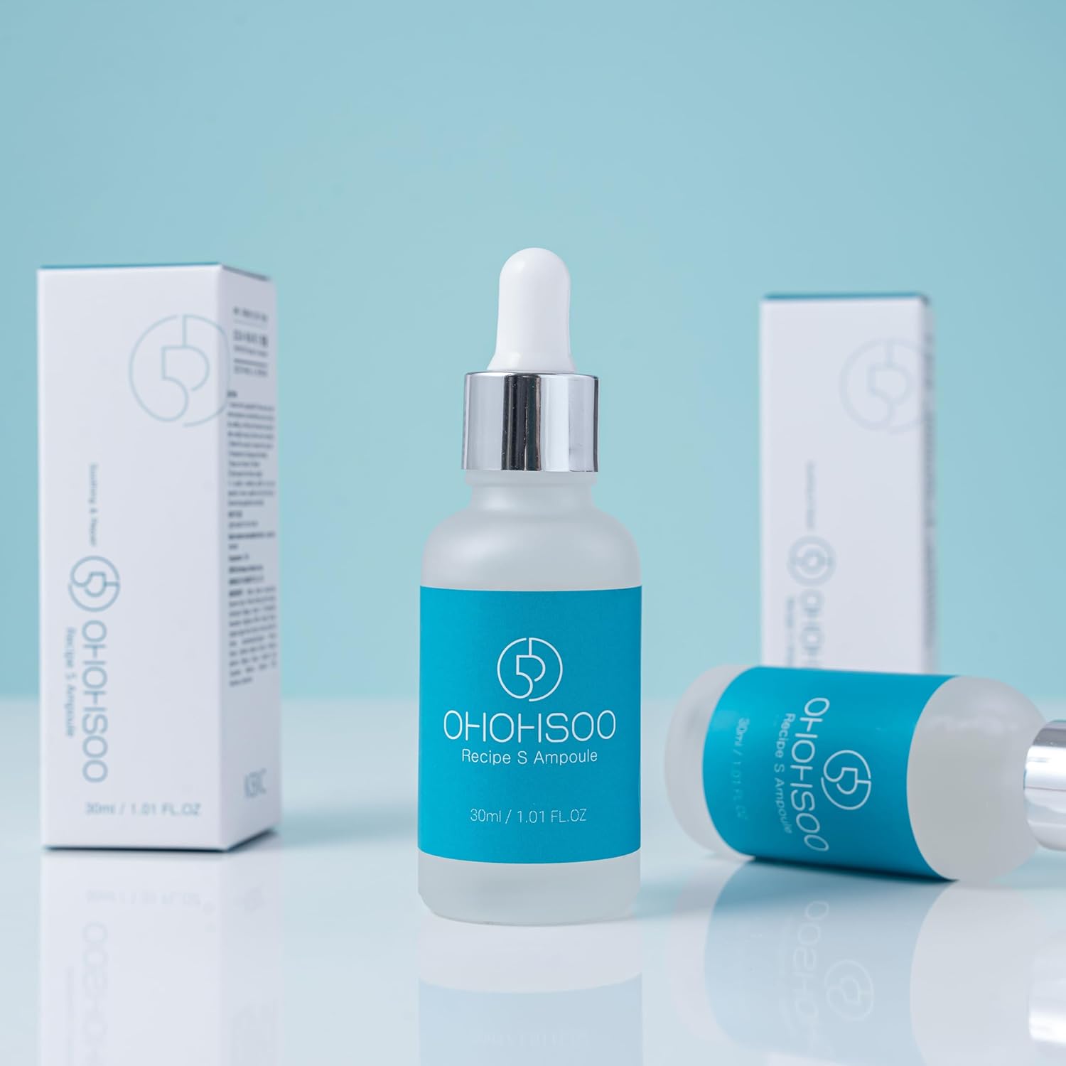 Recipe S Ampoule, Hyaluronic Acid, Brightening, Firming and Hydrating Wrinkle Care Korean Skincare 30ml / 1.01 fl.oz - Image 7