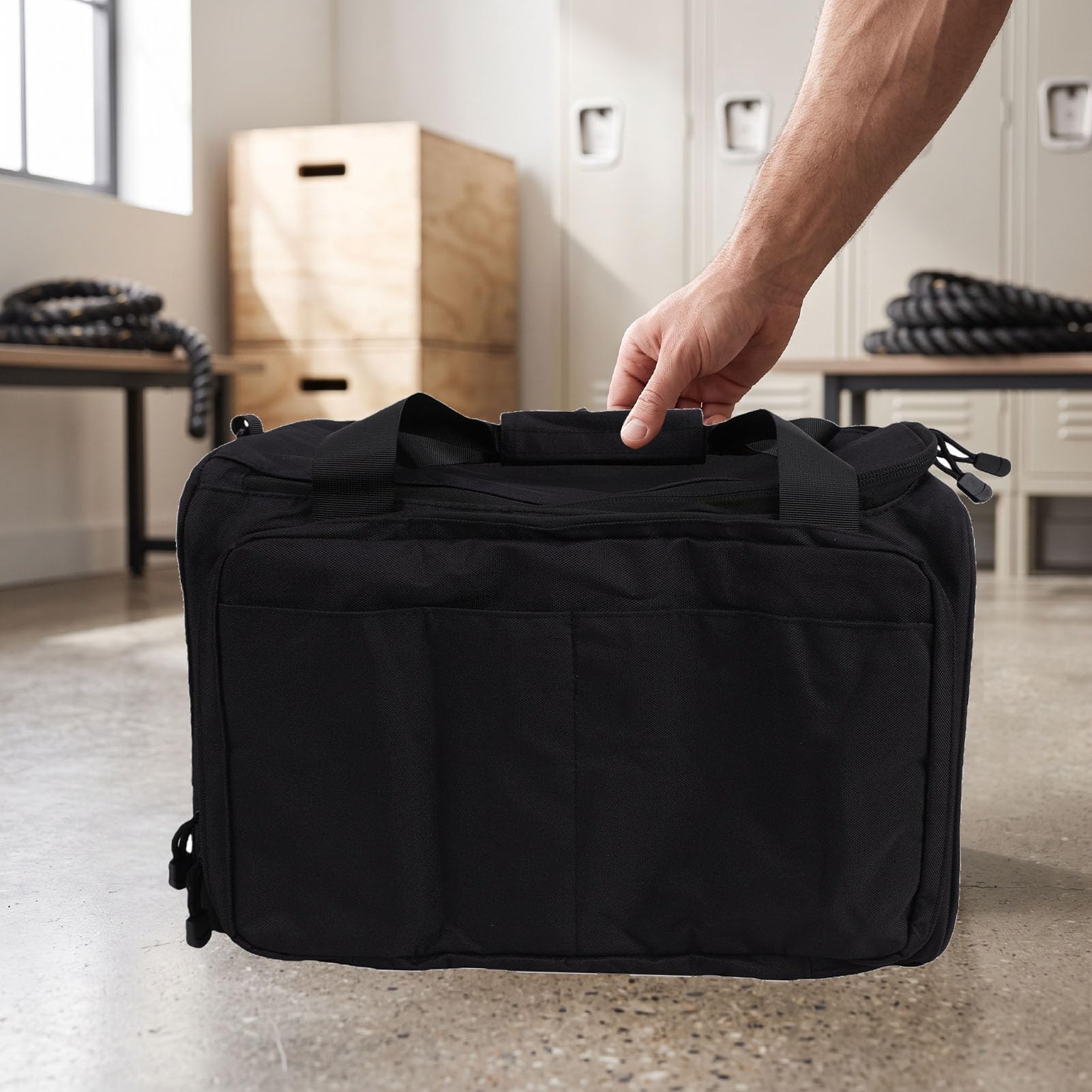 ViaGasaFamido Borsa per Attrezzi in Tessuto Oxford da 13,8 Pollici per Spalla Portatile da Viaggio All'aperto Tuttofare
