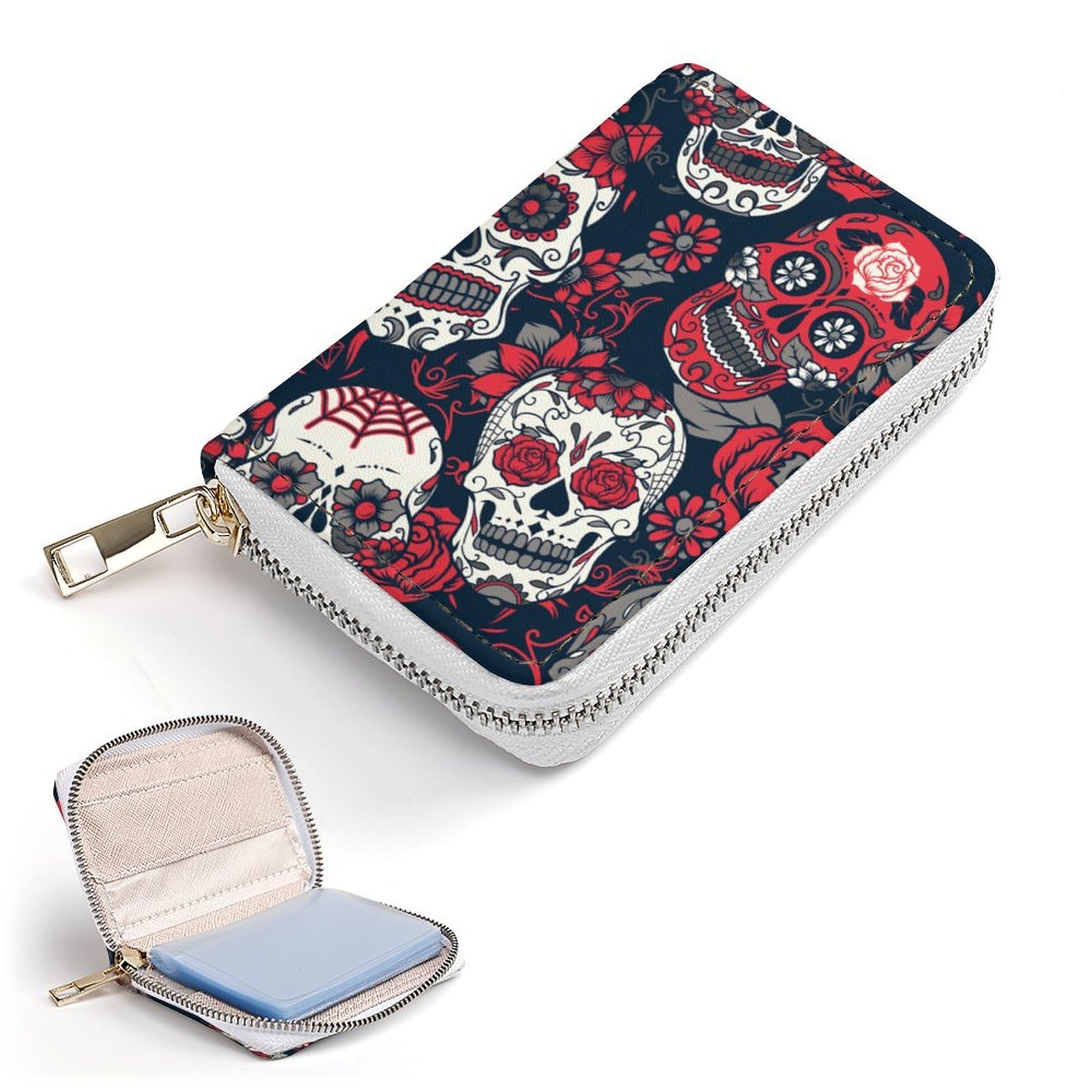 ビリーヤード  キュー   ドクロ柄  ケース付き 3seconds 【スリーセカンズ】 キューケース ブラック×オレンジ 3バット