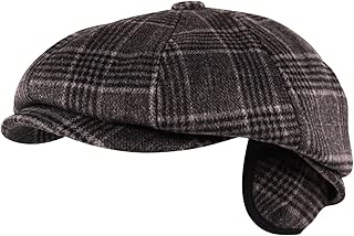 men's driving cap with ear flaps