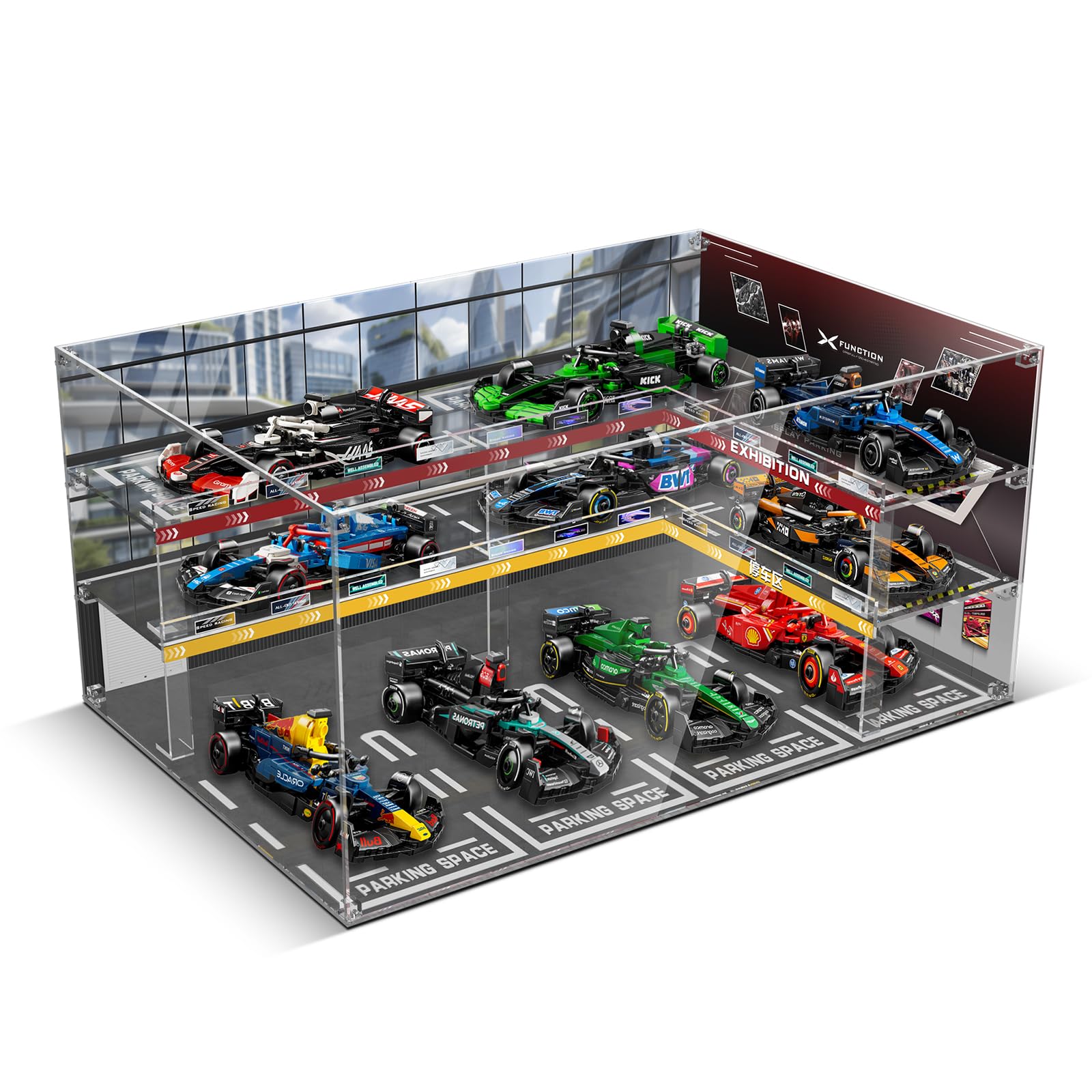 Amazon.com: Clear Acrylic Display Case for Lego Speed Champions
