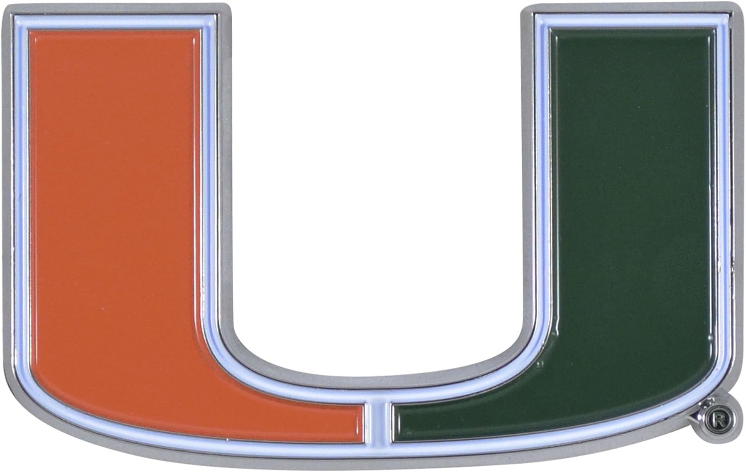 FANMATS NCAA 3D Color Metal Emblem, Diecut Team Logo Auto Emblem