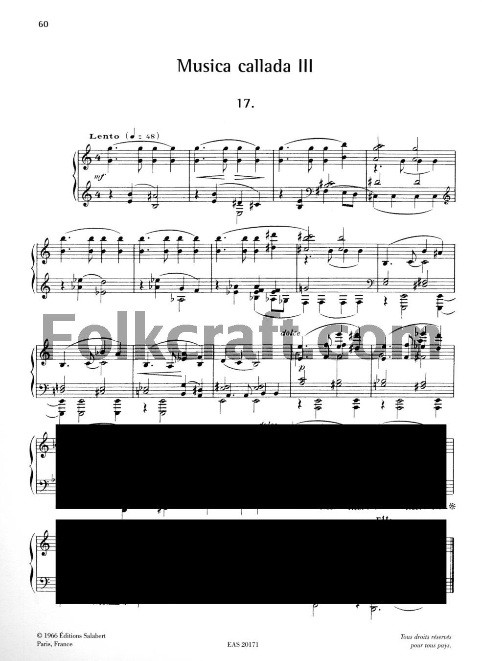 Frederic Mompou - 31 Pieces for Piano      Sheet music – January 1, 1990