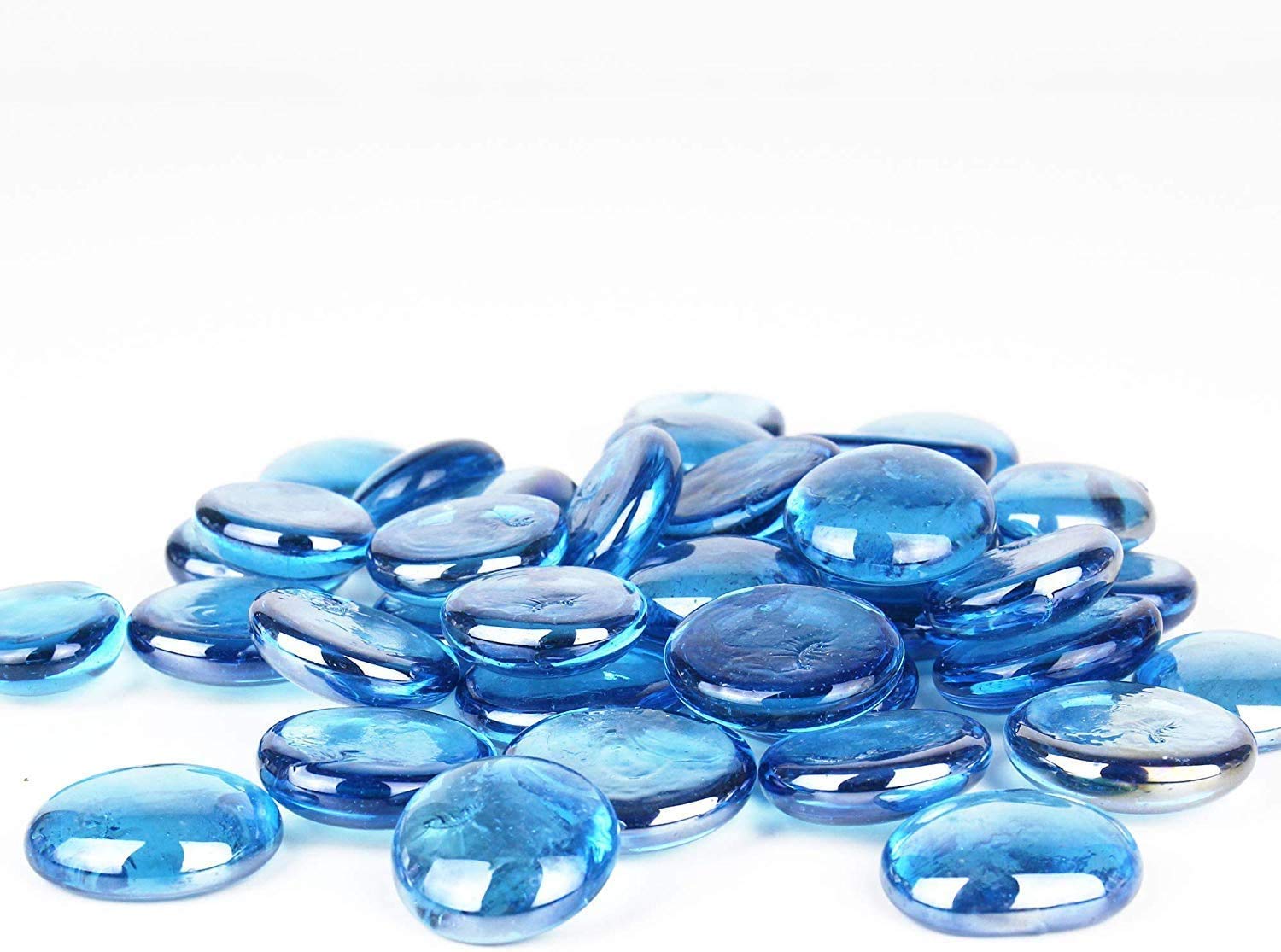 Firstly Glass Flat Marbles, Party Table Scatter, Wedding Centerpieces Decor, Aquarium Pebbles, Vase Filler Gems, 500 Grams Aqua Blue (B08TCH33B6) Amazon Price History, Amazon Price Tracker