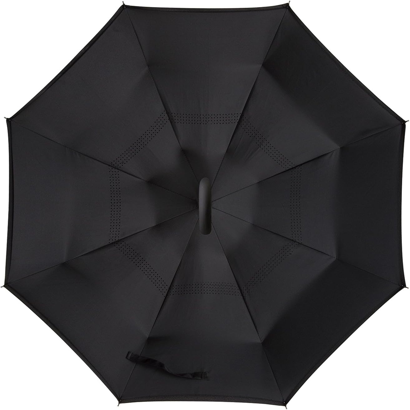Amagoing Car Inverted Umbrella Double Layer Windproof Reverse Umbrella for Rain Sun