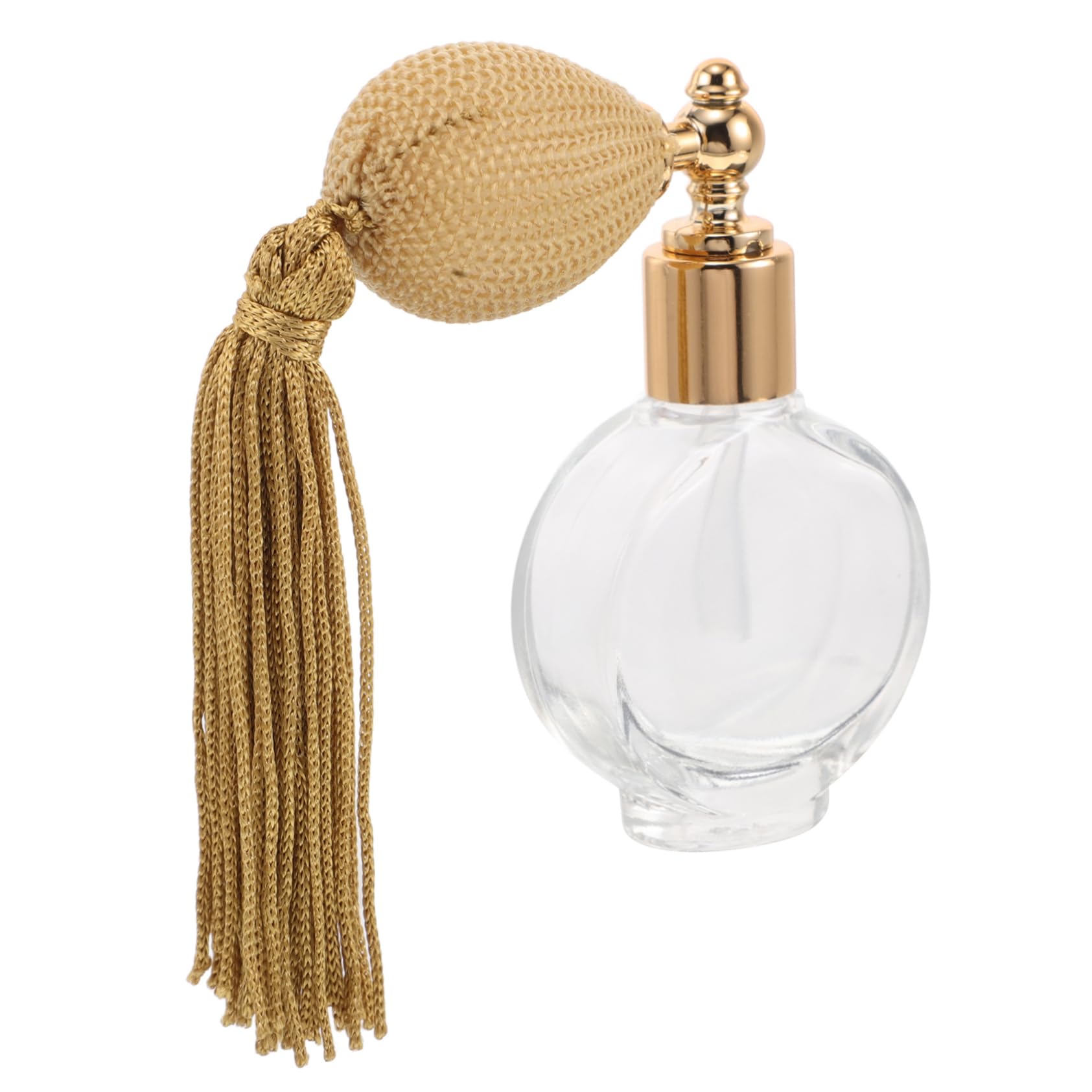 Didiseaon Powder Spray Bottle Empty Perfume Atomizer Crystal Glass Container Portable Makeup Tool Refillable Spray Bottle