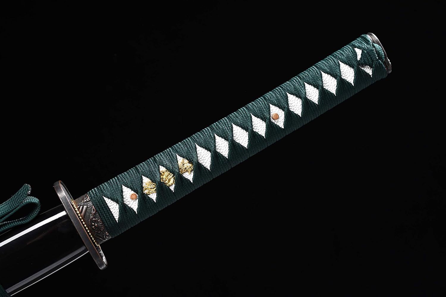 Samurai Katana Japanese Full Tang Carbon Steel Sword 1060 T10 Battle Ready Cold Real Handmade Damascus Heat Tempered Sharp Knife