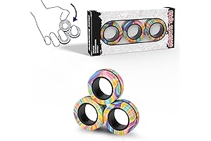 Magnetic Ring Fidget Toy Set: A Symphony of Stimulation and Serene Anxiety Relief
