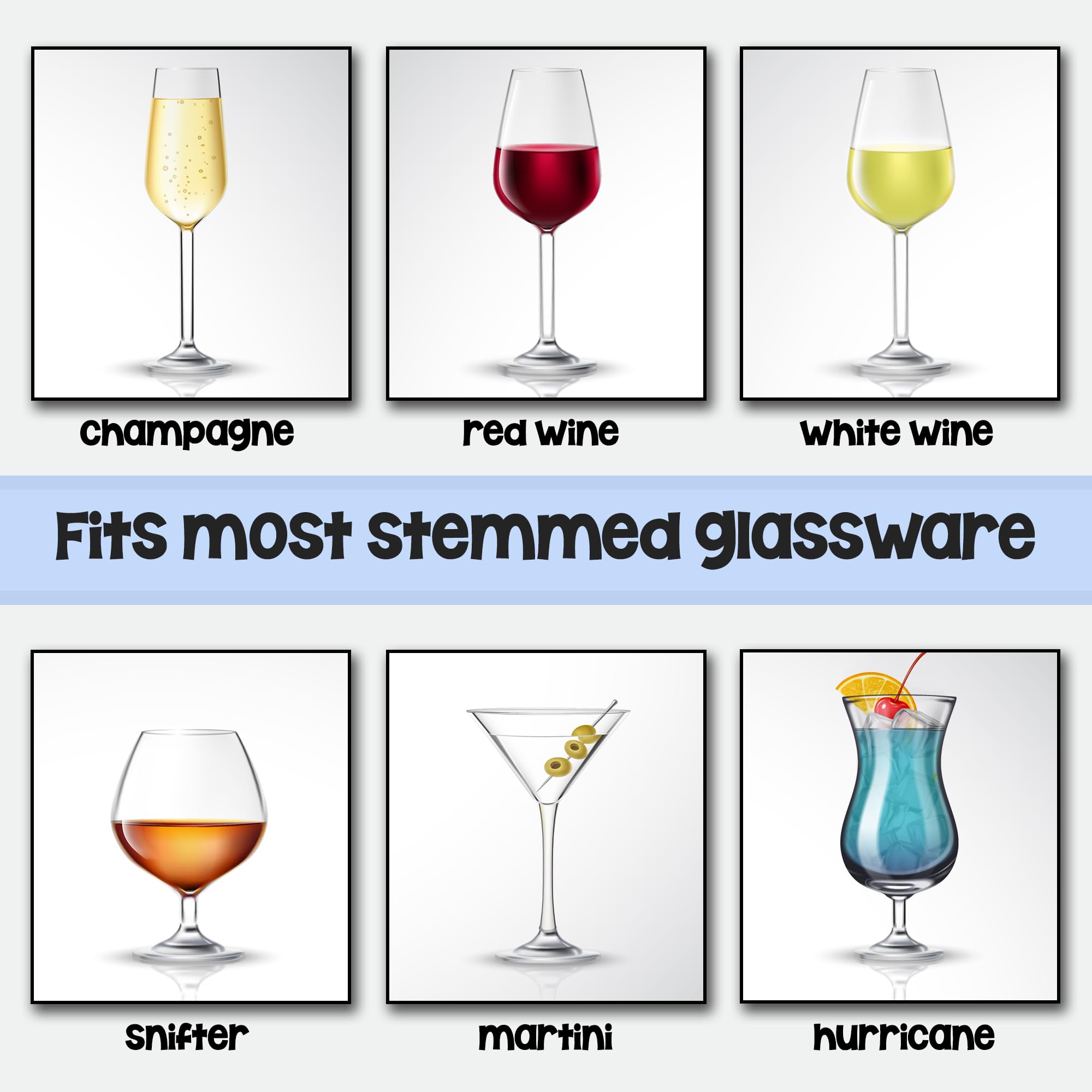 Amazon｜ワイングラス用テーマドリンクコースター4枚セット | 再