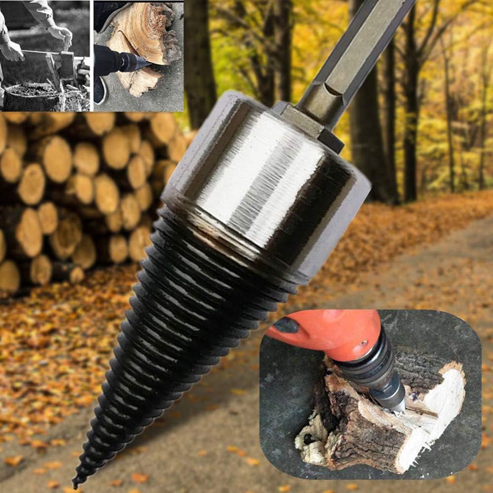 Heavy Wood Drill Bit Firewood Log Splitter U AntiSkid