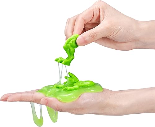 Miniatura 10 de Smashers ZURU - Mini huevo de dinosaurio con luz jurásica (estegosaurio) de ZURU, huevo coleccionable, limo de volcán, juguete fósil, juguetes de