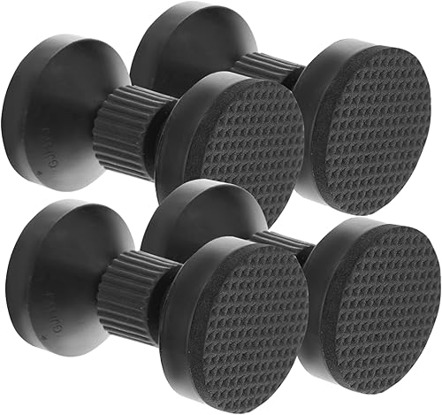 Miniatura 7 de Angoily 12 piezas de muebles para evitar caídas para gabinete, marco de cama, topes de cama ajustables para marco de cama redondo, parachoques para