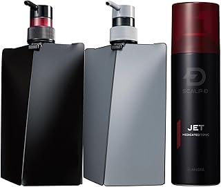 スカルプD シャンプー メンズ オイリー3点セット (シャンプー & コンディショナー & 育毛剤) 脂性肌用 アミノ酸 日本製 医薬部外品