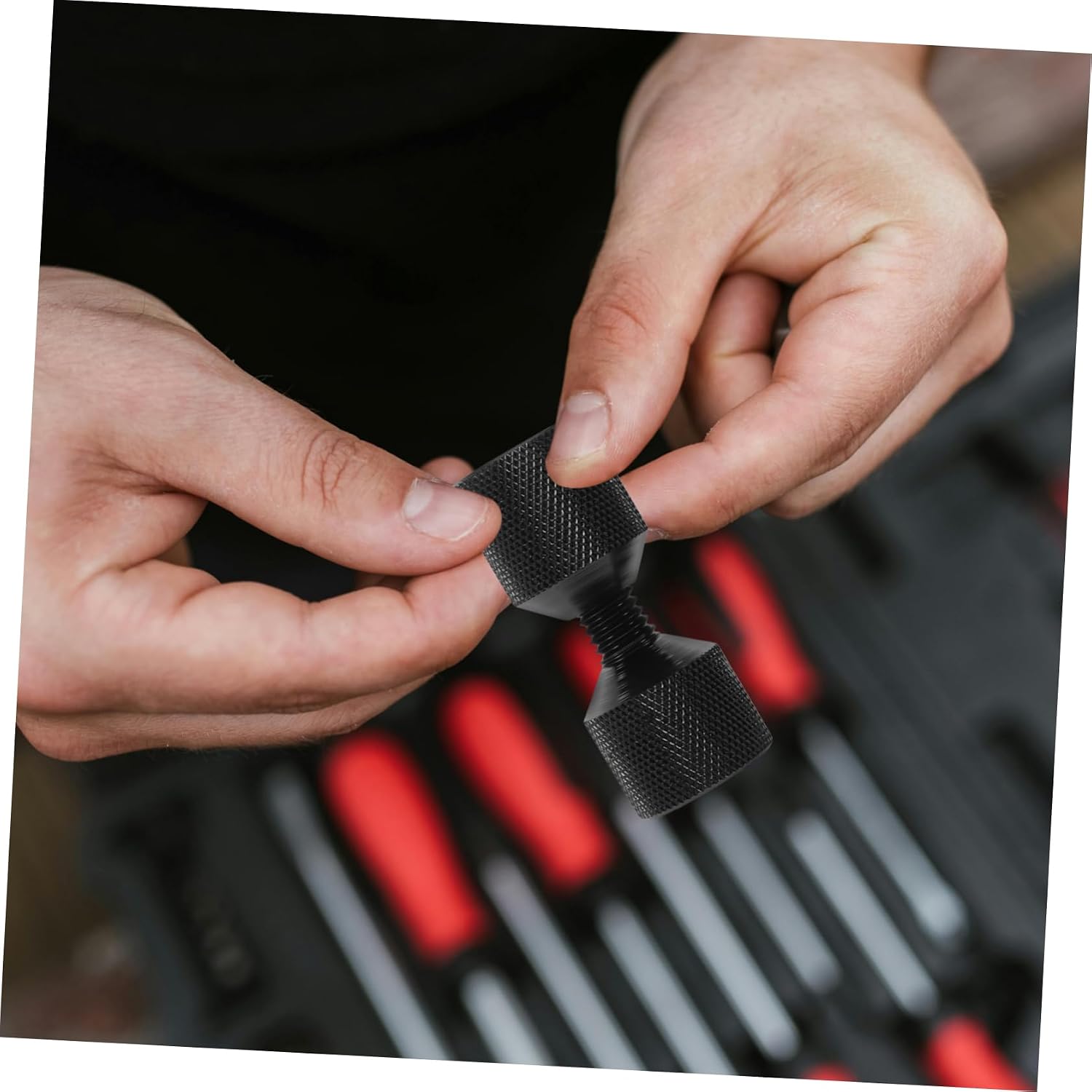 2Pcs Double Hole Flange Positioning Pin Kit High Strength Aluminum Alloy Modification Tool for Precise Automotive Adjustments and Alignment for Mechanics and DIY Car Modifiers