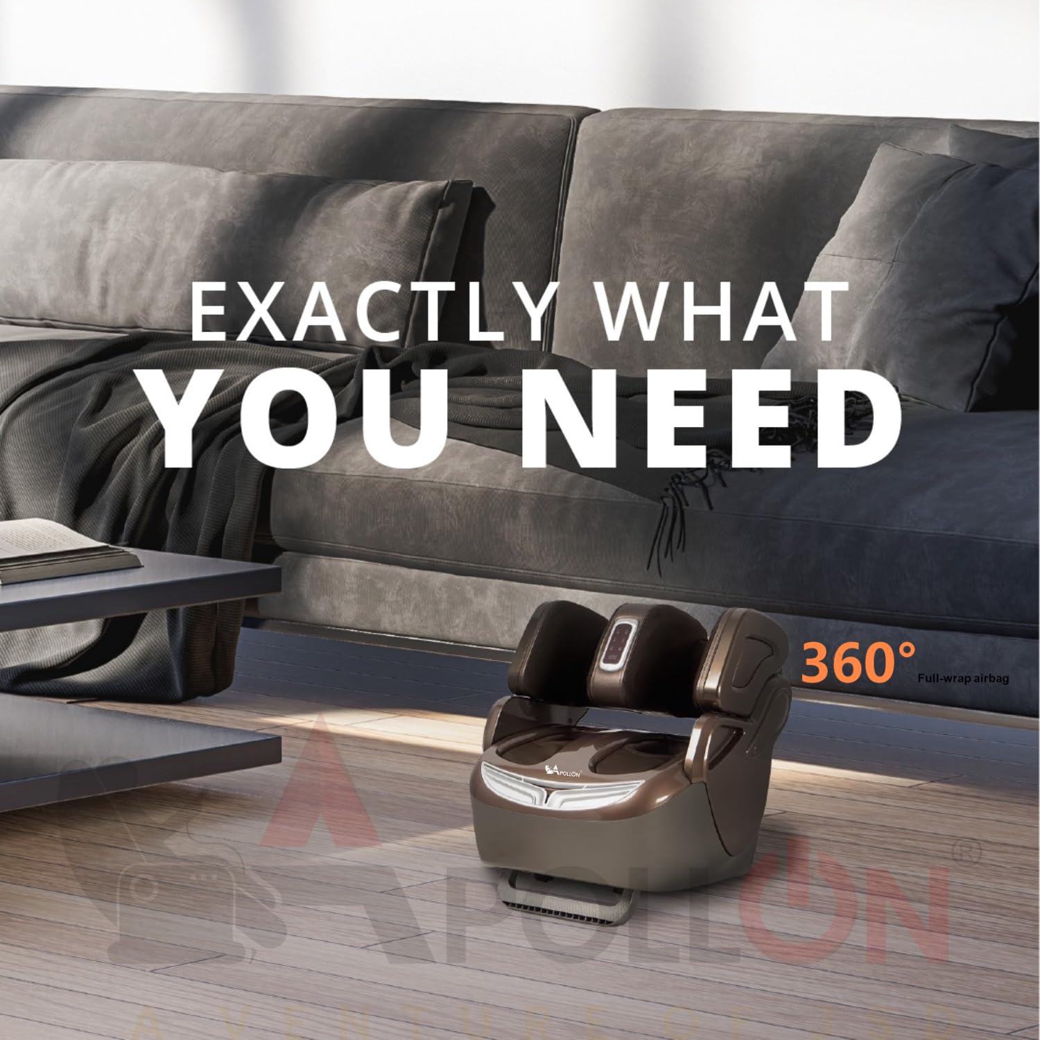 Apollon 868/416 For legs, legs, thigh and knee massage, 360 ° full rap airbags, 3 levels of separate massage combinations with corded electric (brown) with 3 levels of 3 levels of 3 levels for pain relief heating therapy. Apollon 868/416 For legs, legs, thigh and knee massage, 360 ° full rap airbags, 3 levels of separate massage combinations with corded electric (brown) with 3 levels of 3 levels of 3 levels for pain relief heating therapy.