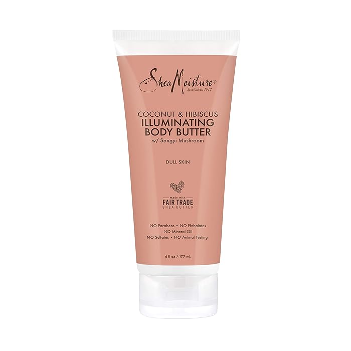 Buy SheaMoisture Body Butter Body Lotion for Dry Skin Coconut & Hibiscus with Shea Butter 6 oz