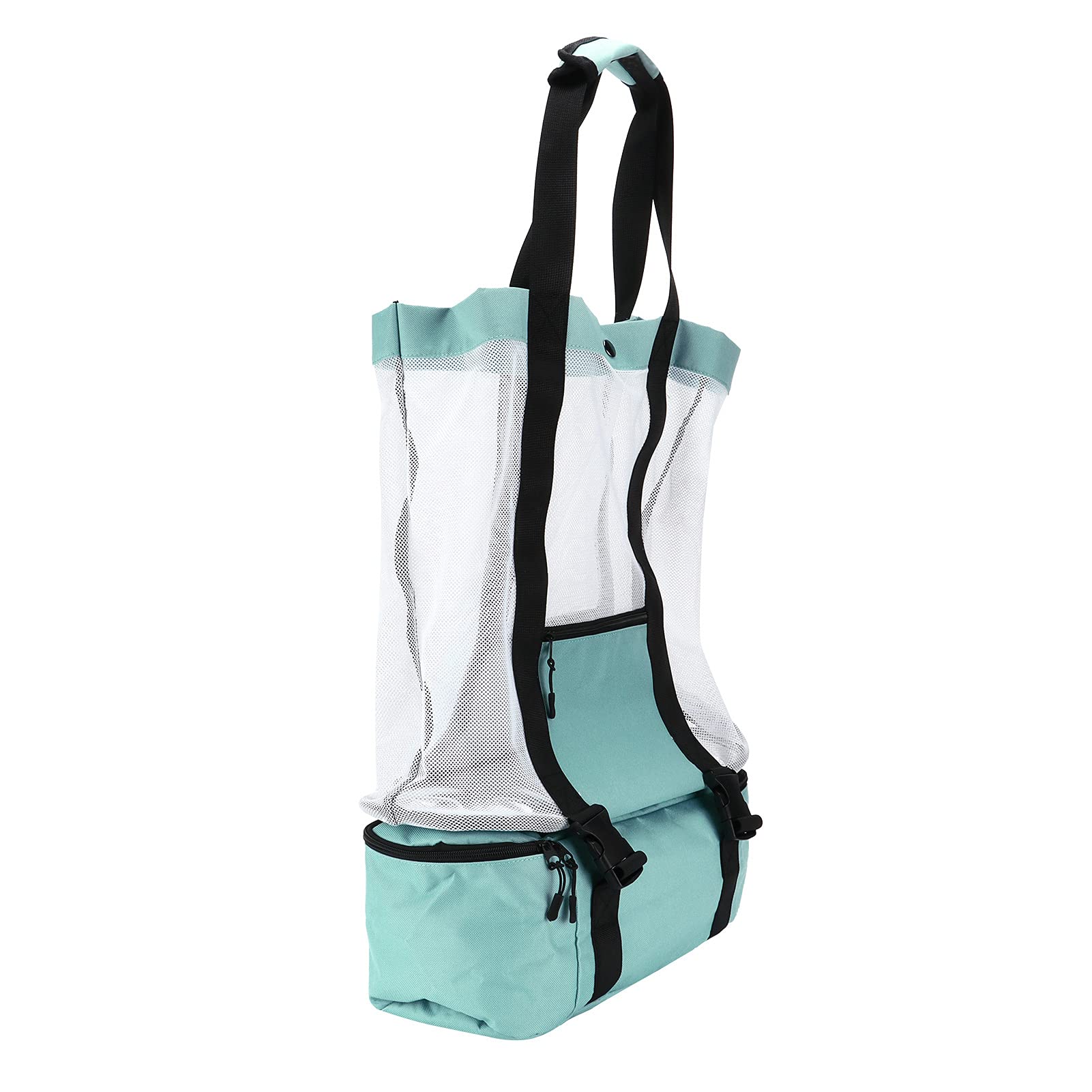ShipenophyInsulation Bag + Beach Storage Bag, Multifunctional Beach Bag Insulating Bottom Easy To Clean Good Air Permeability Simple Large Beach Tote Bag for Traveling