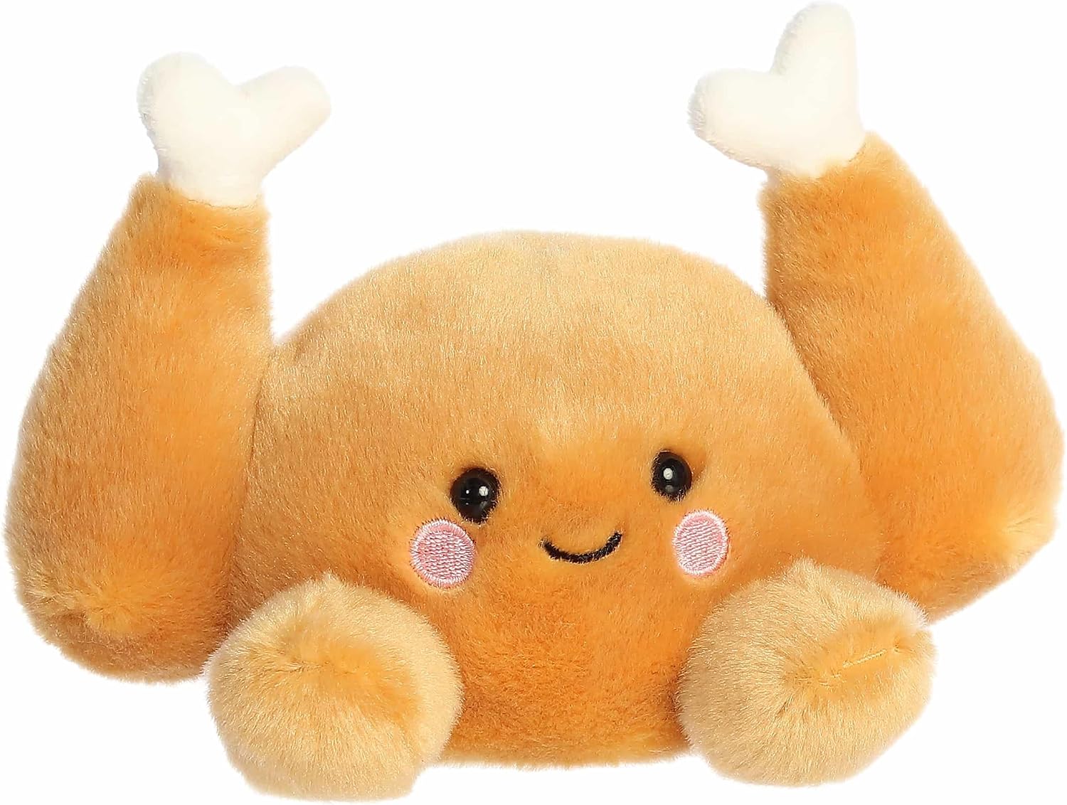 Aurora® Savory Palm Pals™ Wishbone Turkey™ Stuffed Animal - Fun Collectible Plush for Kids and Adult Collectors - Perfect for Harvest Decorations or Gifts - Brown 4.5 Inches