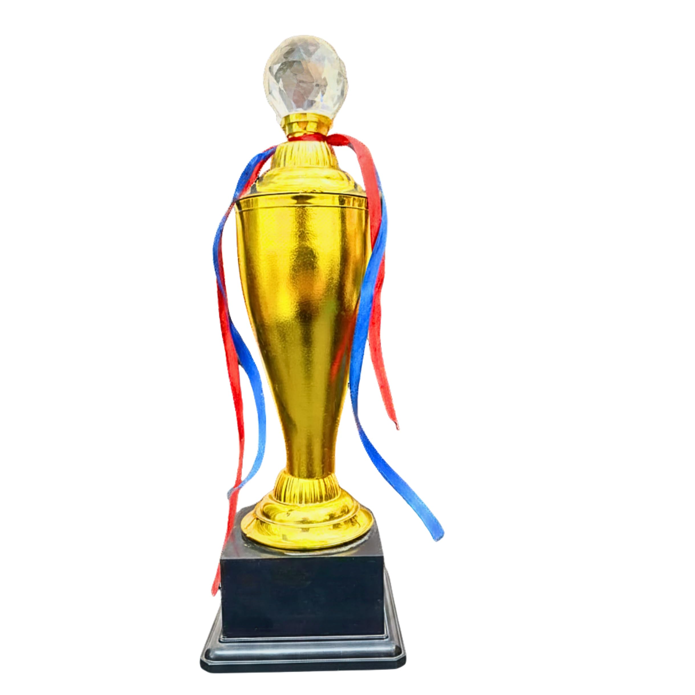 Shinning Cup Crystal Award Trophy, Gold, Heavy Polished Base, 12 Inches, Free Customisable Text & Logo-picture-23