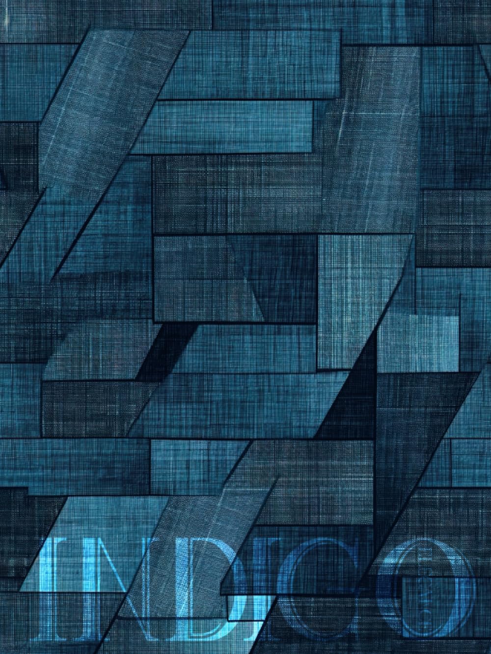 Indigo Elegance: Yesterday, Today, Forever | A Decorative Coffee Table Book Celebrating The Intersection of Fashion and Home Decor, Oversized Dimensions With 400 Artfully Numbered Pages