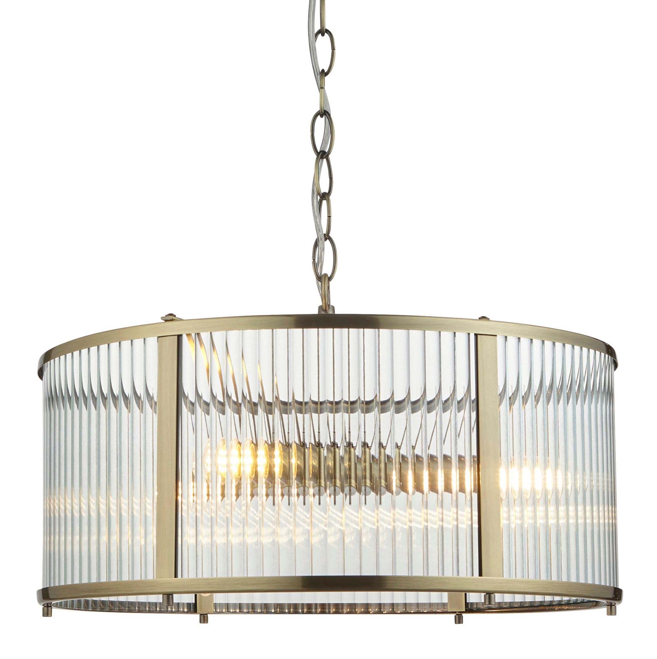 Luminosa Ridgeton 3 Light Decorative Ceiling Pendant RRP £165